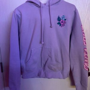 Santa Cruz Vacation Dot Lavender Hoodie